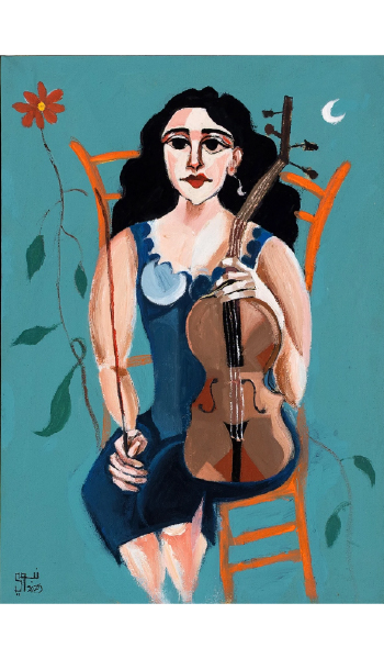 The silent violinist