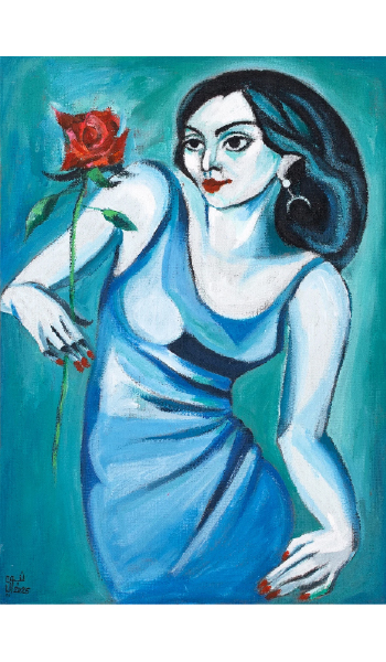 The red rose