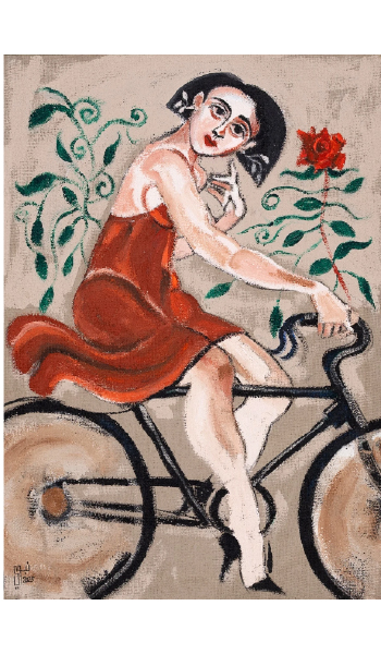 A ride with a rose