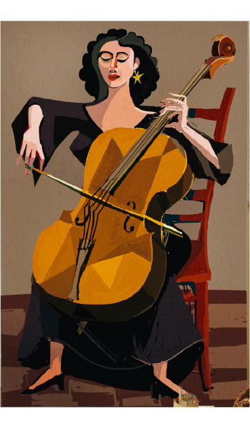 Cello player