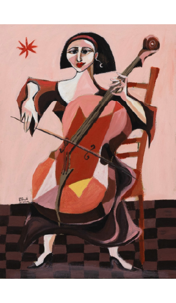 cello player